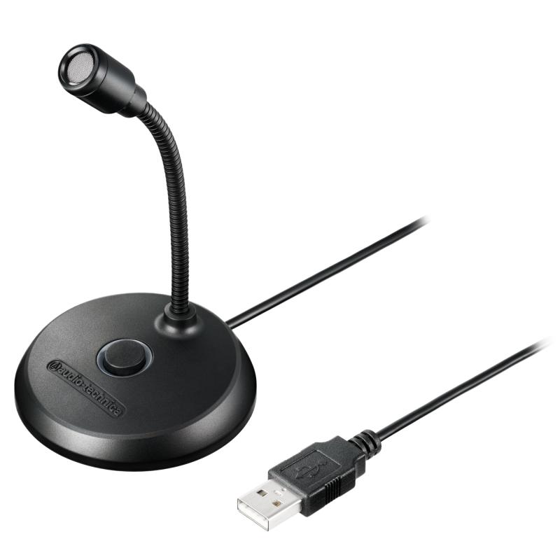 オーディオテクニカ ATR4800-USB PC用 USBマイク コンデンサーマイク USB端子 ミュ...
