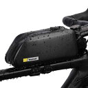 Rhinowalk 自転車トップチューブバッグ 防水 自転車フレームバッグ 軽量 コンパクト 小物入れ ロードバイク サイクリング 自転車用小物収納バッグ(4)
