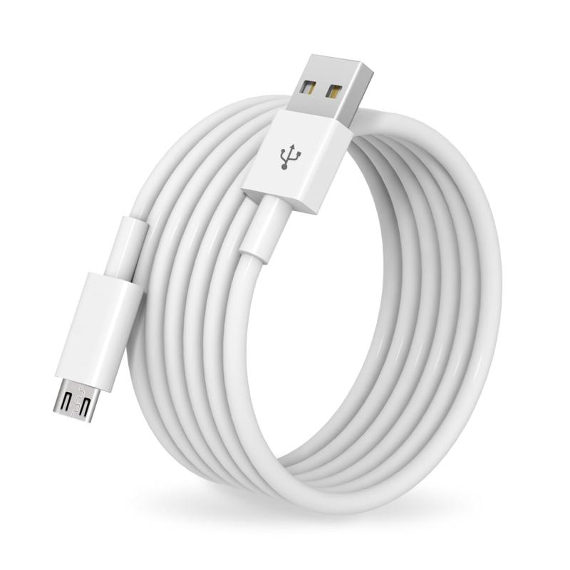 マイクロ usb ケーブル Suptopwxm Micro USB ケーブル【ホワイト】 QC3.0急速充電ケーブル 高速データ転送 ps4コントローラー対応 Android多機種スマホ対応 android充電ケーブル usbケーブル