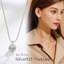 Rei Jewelry ネックレス 【全品高品質Silver925】【予約商品】ネックレス 一粒 ジルコニア 覆輪 フクリン キラキラ インスタ 大人かわいい おしゃれ シンプル レディース シルバー 大人 アレルギー プレゼント パーティ レディース 重ね 金属アレルギー人気 韓国