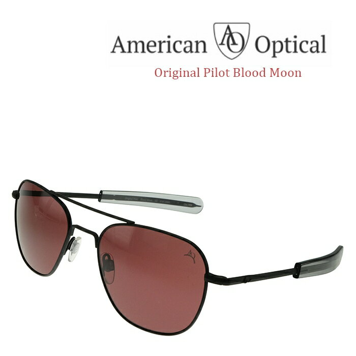 乐天商城 - 【全世界999本限定】American Optical Original Pilot Blood Moon Limited Edition アメリカンオプティカル オリジナルパイロット サングラス 55mm