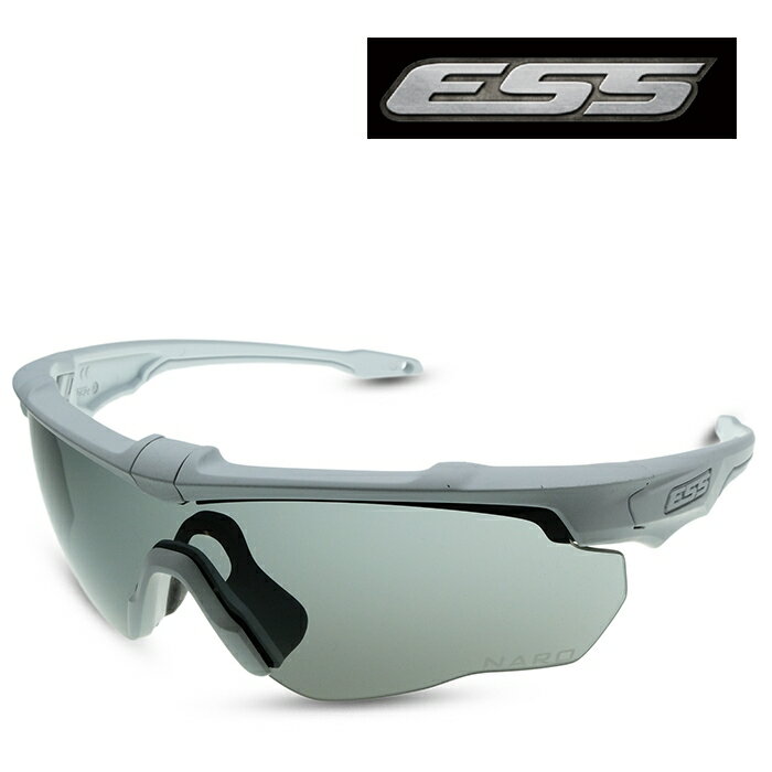 JAPAN LIMITED ESS CROSSBLADE NARO CERAKOTE EE9034-103 ヒデンホワイト・スモークグレイレンズ メンズ レディース スポーツ UVカット トレイルランニング ビーチバレー オフロードレーシング バイク 登山 トライアスロン 自転車 野球 自衛隊 消防