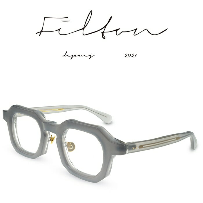 Filton フィルトン Aiguille 06 Couleurs-2 blanc 灰 エギュイーユ 06 カラー2 メガネ フレーム 度付きメガネ 伊達メガネ メンズ レディース 日本製 本格眼鏡 （お取り寄せ）