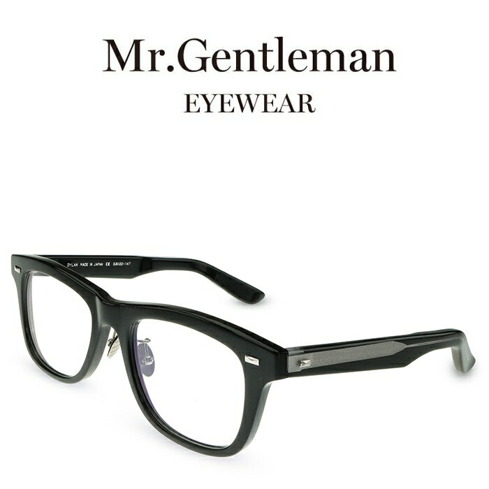 樂天商城 - Mr.Gentleman ミスタージェントルマン DYLAN LEGEND2 E Black-Black＆Clear メンズ レディース メイドインジャパン 度付きメガネ 伊達メガネ 日本製 本格眼鏡