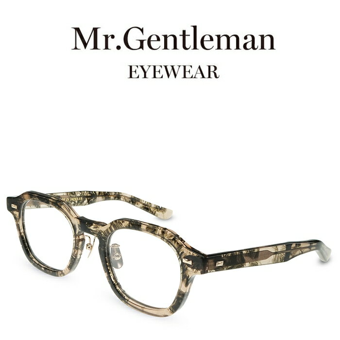 乐天商城 - Mr.Gentleman ミスタージェントルマン GREGORY 48 D Camel Tree メンズ レディース メイドインジャパン 度付きメガネ 伊達メガネ 日本製 本格眼鏡