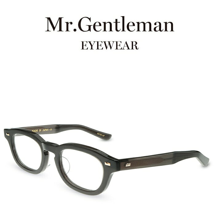乐天商城 - Mr.Gentleman ミスタージェントルマン Jr. C Dark Brown Beer メンズ レディース メイドインジャパン 度付きメガネ 伊達メガネ 日本製 本格眼鏡