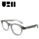URM(ウルム) U7 PGR Pale grey ペールグレー メンズ レディース 度付きメガネ 伊達メガネ(4)