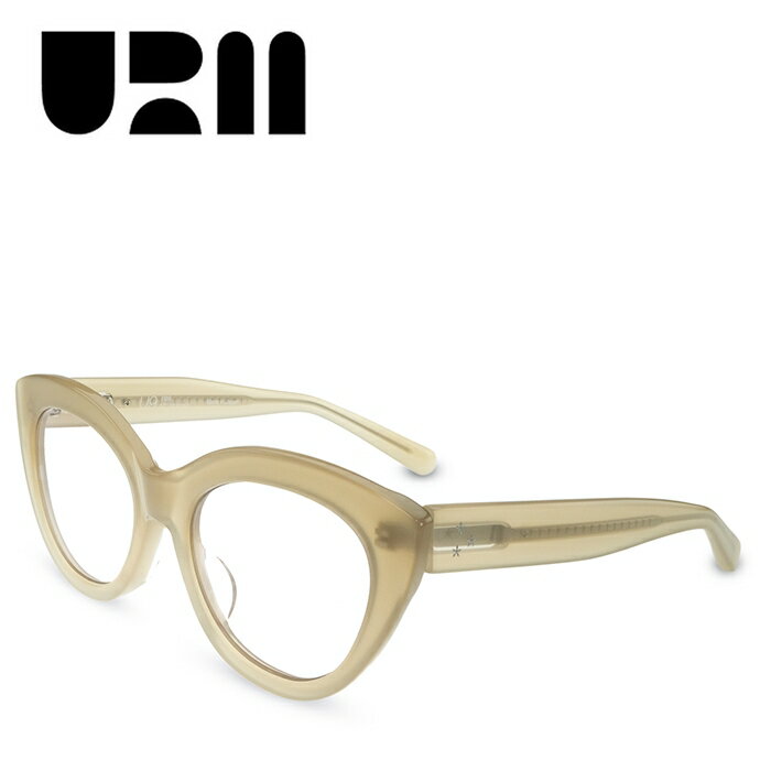 乐天商城 - URM（ウルム） U9 PBR Pale brown ペールブラウン メンズ レディース 度付きメガネ 伊達メガネ