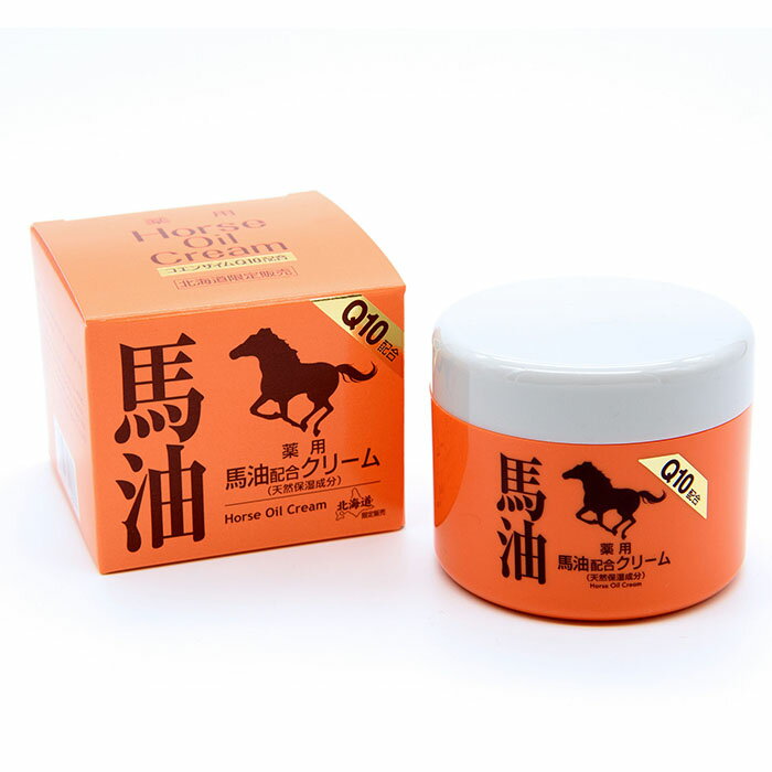 【限定販売】昭和新山 熊牧場 薬用馬油配合クリーム 90g|薬用 伸びの良い馬油 保湿 乾燥 ひび割れ ベタつきがしくなくさっぱりした使い心地 潤い ヒアルロン酸 コラーゲン コエンザイムQ10 国内製造 日本製 ばあゆ 全身に使える プレゼントやギフトに 贈り物 敬老の日