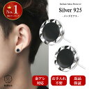 [楽天7冠] ピアス メンズ ブランド シンプル シルバー 