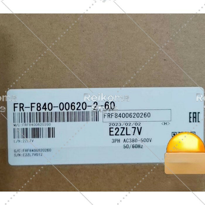 【新品★適格請求書★税込】MITSUBISHI/三菱電機 FR-F840-00620-2-60 インバータ【6ヶ月保証】