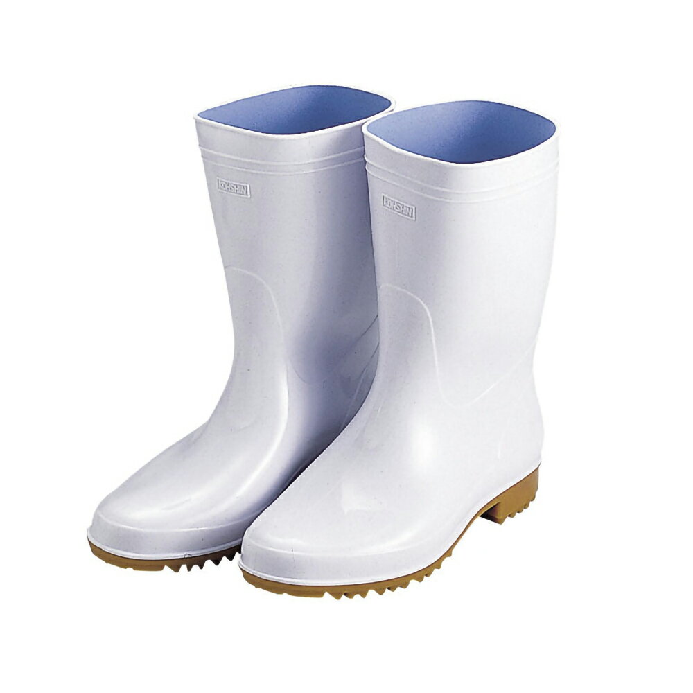 弘進　ゾナG3　耐油長靴　23cm　白