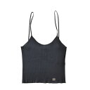 【2000円OFFクーポンでお得!】シャネル (CHANEL) リブ編み ニット レーヨン キャミソール 38 ブラック P19342 ウェア【中古】