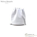 メゾン マルジェラ （Maison Margiela） Tabi タビ 足袋 バケットバッグ 巾着 ドローストリング チェーンショルダー S56WG0113 ホワイト【新品】