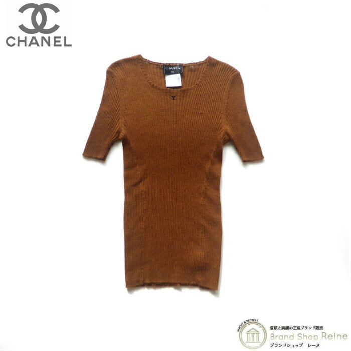 ڥݥѤͰۥͥ CHANEL ߥ Ⱦµ Ԥ ˥å ȥåץ P11722 饤ȥ֥饦 40 ...