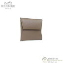 エルメス （HERMES） バスティア ヴォーエプソン エトゥープ コインケース C刻 H041054CK【未使用品】 中古