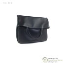 【クーポン利用で値引き!】ザ・ロウ (The Row) Everett Bag レザー トートバッグ ブラック W1433【新品】