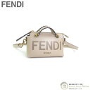 【2,000円OFFクーポンで値引き！】フェンディ （FENDI） バイザウェイ スモール ROMAロゴ ボストンバッグ 2way ハンド ショルダー バッグ 8BL145 NUVOLA【新品】