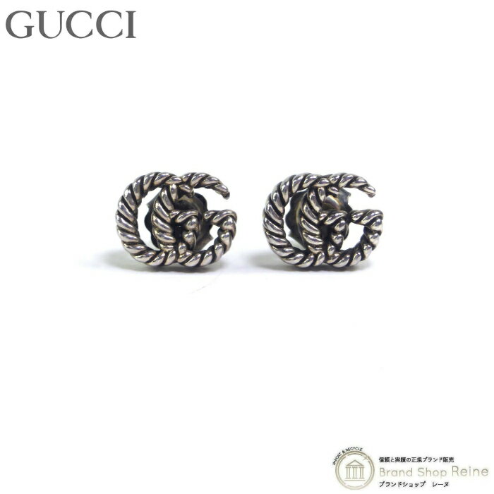 グッチ イヤリング（レディース） 【セール+更に2,000円OFFクーポン!】グッチ （GUCCI） ダブルG ピアス Ag925 627755 シルバー【新品】