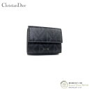 ディオール 財布（メンズ） クリスチャンディオール （Christian Dior） Essentials Diamondキャンバス 三つ折り コンパクト 財布 2ESBC110DCO メンズ【新品】