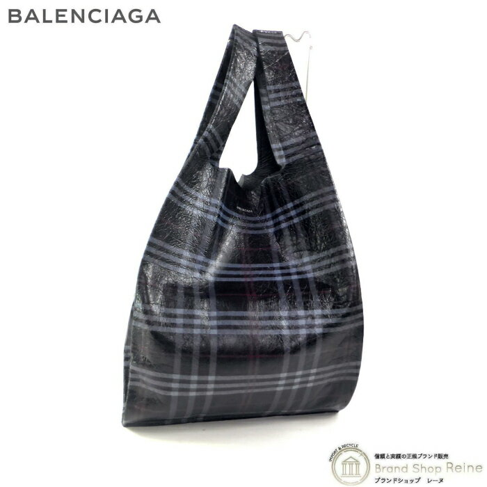 楽天ブランドショップ　Reine【2,000円OFFクーポンで値引き！】バレンシアガ （BALENCIAGA） スーパーマーケット ショッパー M ハンドバッグ トート 506781 マルチカラー【未使用品】 中古