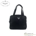 【クーポン利用で値引き!】プラダ (PRADA) ナイロン テスート ビューティ バニティ コスメ ポーチ トライアングルロゴ ミニ ハンド バッグ B6840...