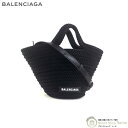 ハンドバッグ バレンシアガ （BALENCIAGA） Ibiza イビザ ミニ ストラップ付きバスケット 2way ハンド ショルダー バッグ 742205 ブラック【新品】