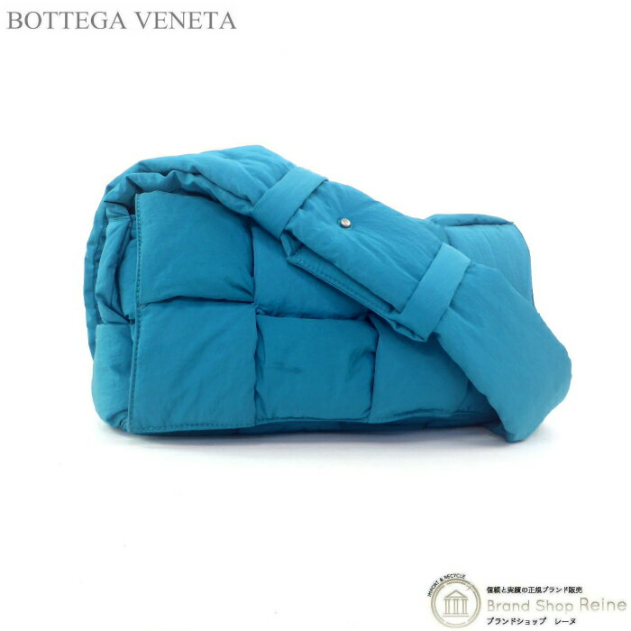 【2,000円OFFクーポンで値引き！】ボッテガ ヴェネタ （BOTTEGA VENETA） イントレチャート ナイロン パデッド テック カセット ショルダー バッグ 628951 ブラスター【中古】のサムネイル