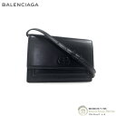 【2,000円OFFクーポンで値引き！】バレンシアガ （BALENCIAGA） シャープ XS ベルトバッグ BB ウエストポーチ レザー ショルダーバッグ 594938 ブラック【新品同様】 中古