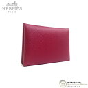 エルメス （HERMES） カルヴィ デュオ ルージュクレナ エプソン カードケース 名刺入れ コインケース 小銭入れ B刻 H083035CK【新品】