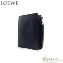 【2,000円OFFクーポンで値引き！】ロエベ （LOEWE） パズル スリム コンパクトウォレット 二つ折り 財布 C510W73X02 ブラック【新品同様】 中古