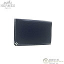 【SALE+更に2000円OFFクーポンでお得!】エルメス (HERMES) Hセリエ カードケース エバーカラー ブルーニュイ B刻 H084859CA2Z【...