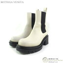 【2000円OFFクーポンでお得!】ボッテガ ヴェネタ (BOTTEGA VENETA) ラグ チェルシーブーツ サイドゴア レザー ブーツ #38 シューズ ...