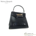 メゾン マルジェラ (Maison Margiela) スナッチト スモール 2way ハンド ショルダー バッグ S56WG0168 ブラック【新品】