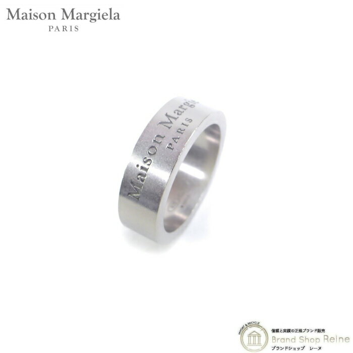 メゾン マルジェラ 指輪 レディース 【クーポン利用で値引き！】メゾン マルジェラ （Maison Margiela） ロゴ リング ミディアム Ag925 指輪 11.5号 03 シルバー SM1UQ0081【新品】