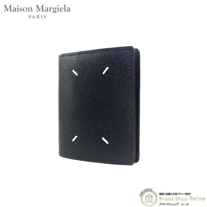 【2,000円OFFクーポンで値引き！】メゾン マルジェラ （Maison Margiela） バイフォールド ウォレット コンパクト 二つ折り 財布 SA3UI0007 ブラック【新品】
