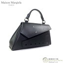 メゾン マルジェラ (Maison Margiela) スナッチト アシンメトリック マイクロ 2way ハンド ショルダー バッグ SB1WD0013 ブラック【新品】