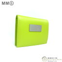 【2,000円OFFクーポンで値引き!】メゾン マルジェラ (Maison Margiela) MM6 Numeric 二つ折り財布 SA5UI0015 ライムグリーン【新品】(4)