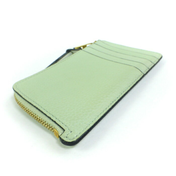 【2000円OFFクーポンでお得！】ロエベ （LOEWE） コイン＆カードホルダー カードケース コインケース 小銭入れ C660Z40X04 スプリングジェード×クレイグリーン【中古】
