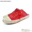 【2000円OFFクーポンでお得!】バレンシアガ (BALENCIAGA) Paris スニーカー ミュール デストロイドコットン 693953 靴 #42 レ...
