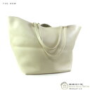 【2,000円OFFクーポンで値引き!】ザ・ロウ (The Row) XL Park Tote レザー エクストラ パーク トート バッグ アイボリー系【中古】