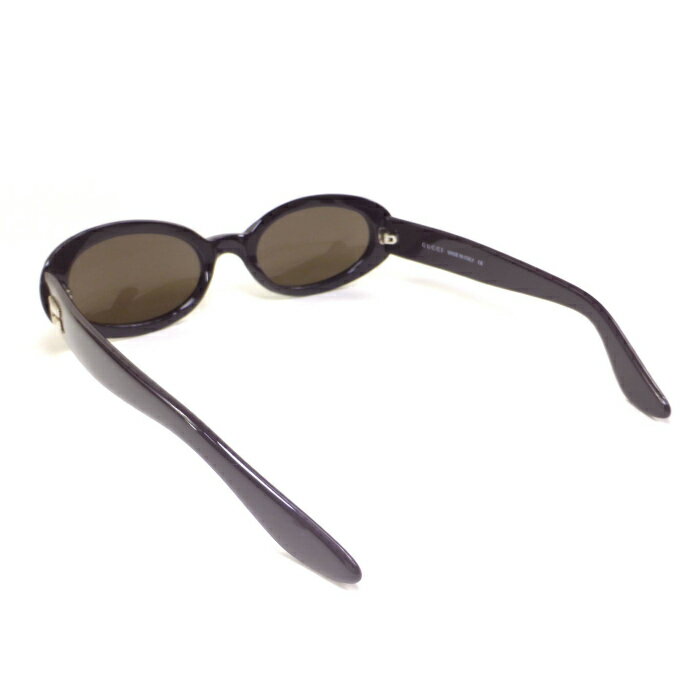 グッチ （GUCCI） Gメタル フルリム オーバル サングラス GG2419/N/S ダークブラウン【中古】
