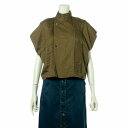 ロエベ (LOEWE) コットン シャツ 32 S359337XDB サイドオープン カーキ ウエア【中古】