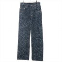 ステラマッカートニー (STELLA McCartney) BOUCLE DENIM LOOSE JEANS 26 6D0336 ブークレジーンズ ブルー ウェ...