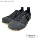 ボッテガ ヴェネタ (BOTTEGA VENETA) バルカン ロートップ スニーカー ローカット シューズ #37 1/2 靴 741360 ブラック【新品同...