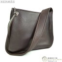 エルメス (HERMES) マニーユドゥ ショルダーバッグ 肩掛け アルデンヌ エベンヌ×シルバー金具【中古】