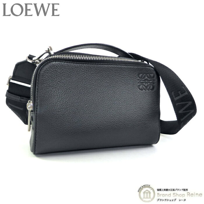 【8000円OFFクーポンで値引き！】ロエベ （LOEWE） アナグラム クロスボディ カメラバッグ ミニ C660R41X01 ブラック メンズ【新品】のサムネイル