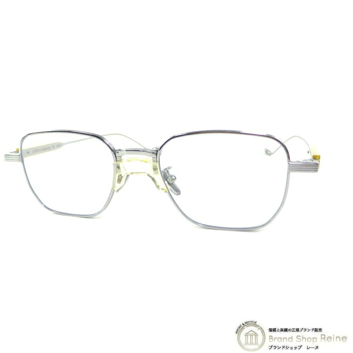 【SALE+更に2000円OFFクーポンでお得！】ジェントルモンスター （Gentle Monster） CATTO スクエアシェイプ アイウエア シルバー【新品同様】 中古