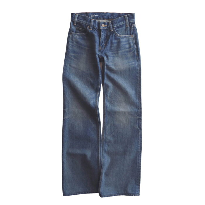 セリーヌ （CELINE） デニム ジーンズ フレア ブーツカット パンツ ボトムス 24 インディゴ 2N693365M ウェア【中古】