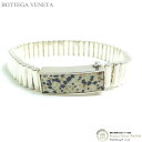 【2,000円OFFクーポンでお得!】ボッテガ ヴェネタ (BOTTEGA VENETA) シルバー ブレスレット ダルメシアン Ag925 Mサイズ シルバー...